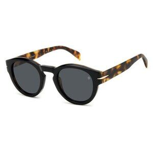 A0558Z New DAVID BECKHAM Havana Rectangle DB7110/S WR7IR Sunglasses Women